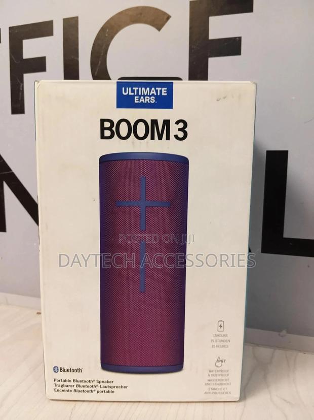 Logitech Ultimate Ears Boom 3 Portable Bluetooth Speaker – 15-Hr - thumbnail 2
