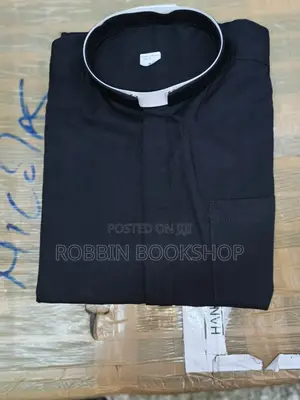 Breathable Clergy Shirt - 100% Cotton / Tab Collar
