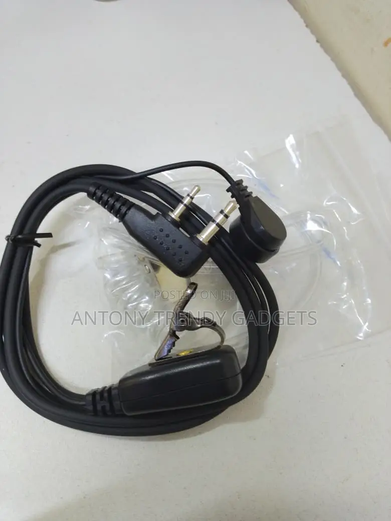 Ultra-Discreet Noise-Canceling Air Tube Headset