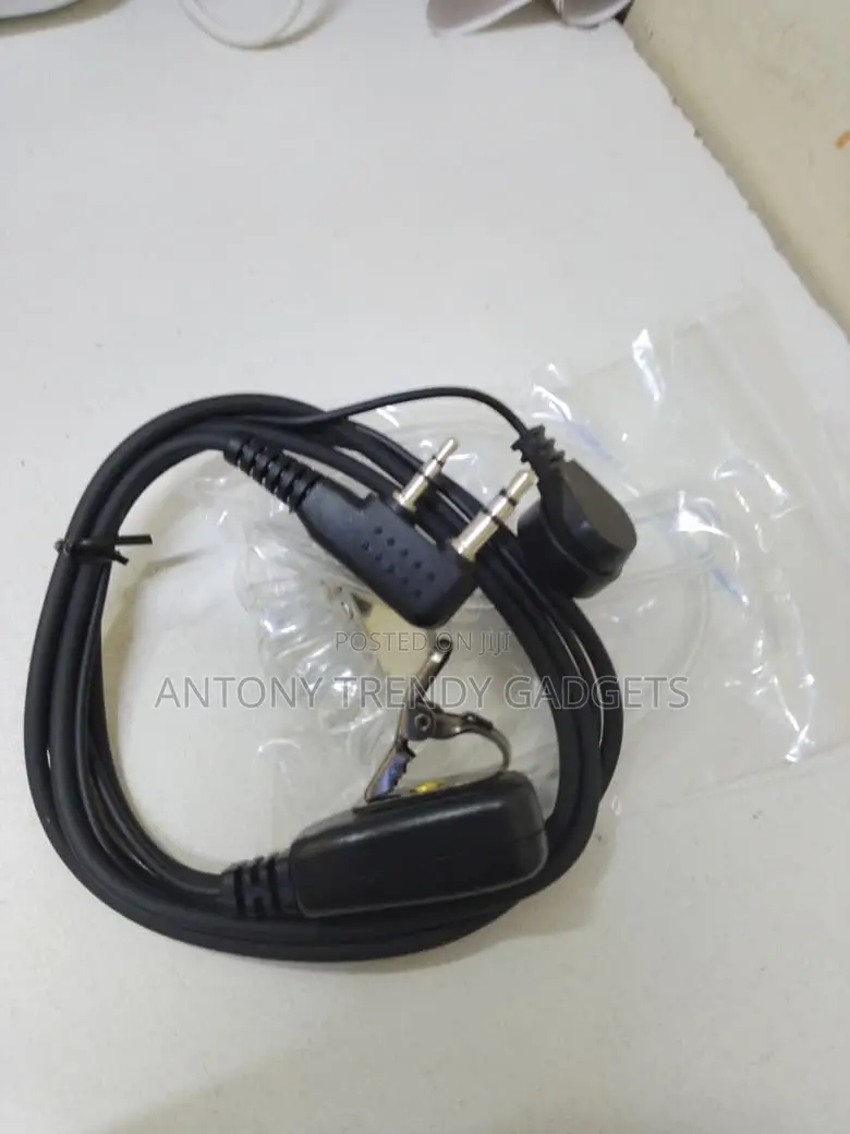 Ultra-Discreet Noise-Canceling Air Tube Headset