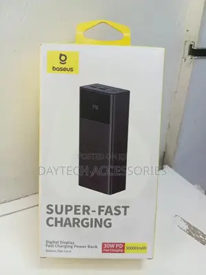 Baseus Star-Lord 30000mah Digital Display Fast Charging Power Bank.
