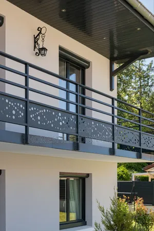 Modern Acp Aluco Cladding Facade Exterior Laser Cut Balcony Rails
