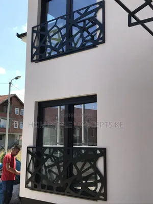 Modern Acp Aluco Cladding Facade Exterior Laser Cut Balcony Rails