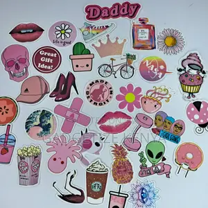 Girly Theme Vinyl Decal Laptop Stickers
