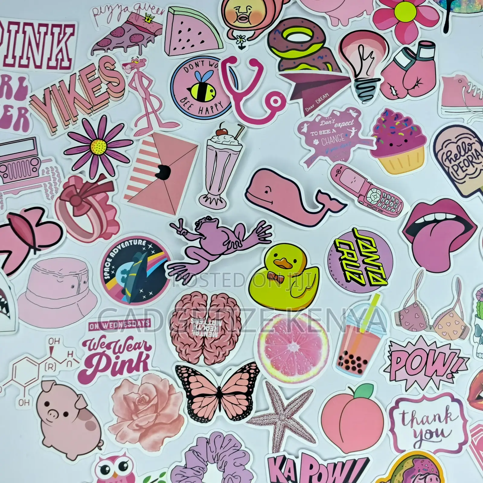 Girly Theme Vinyl Decal Laptop Stickers