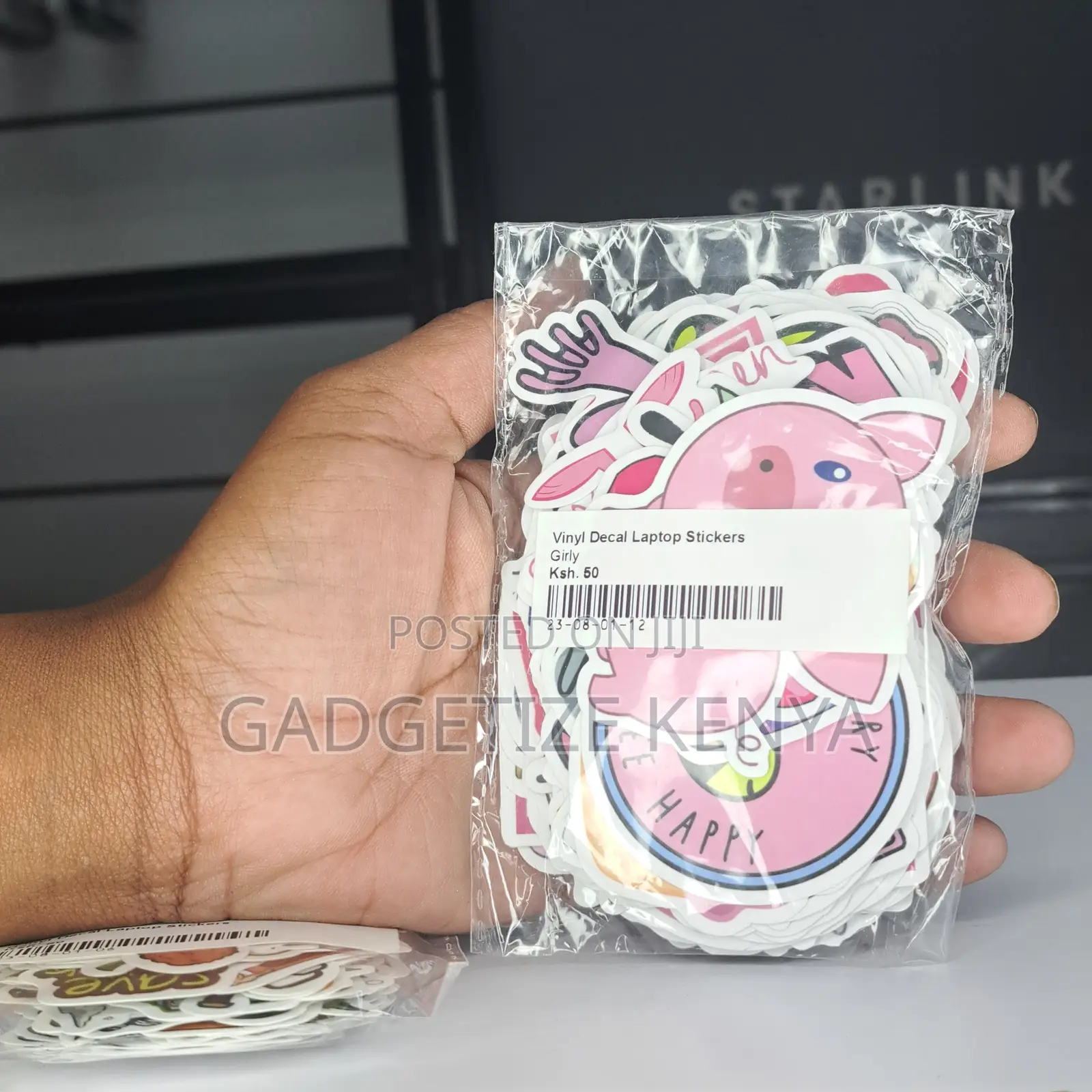 Girly Theme Vinyl Decal Laptop Stickers