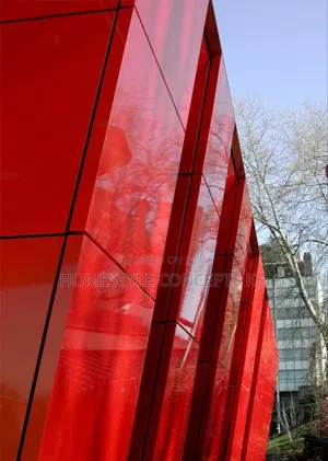 Facade Exterior Aluco Acp Cladding Laser Cut Balcony Rails Profiles