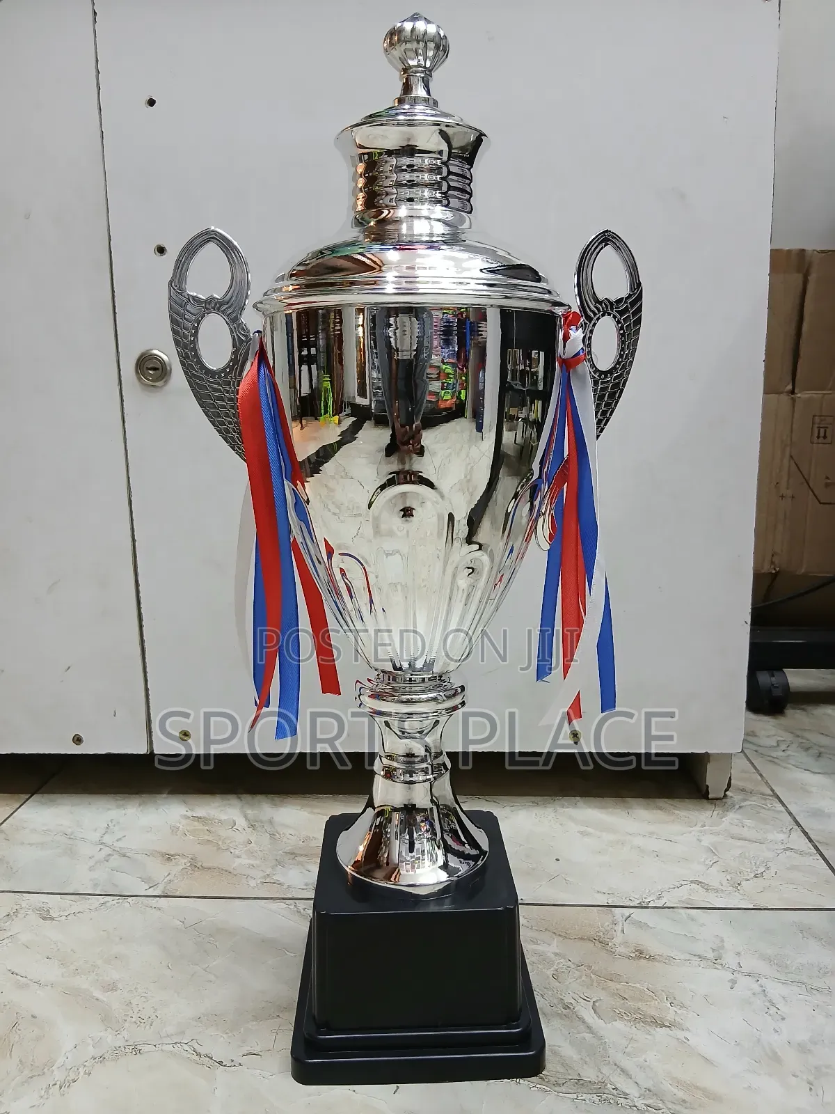 Magnificent Silver Trophy Award - 50cm