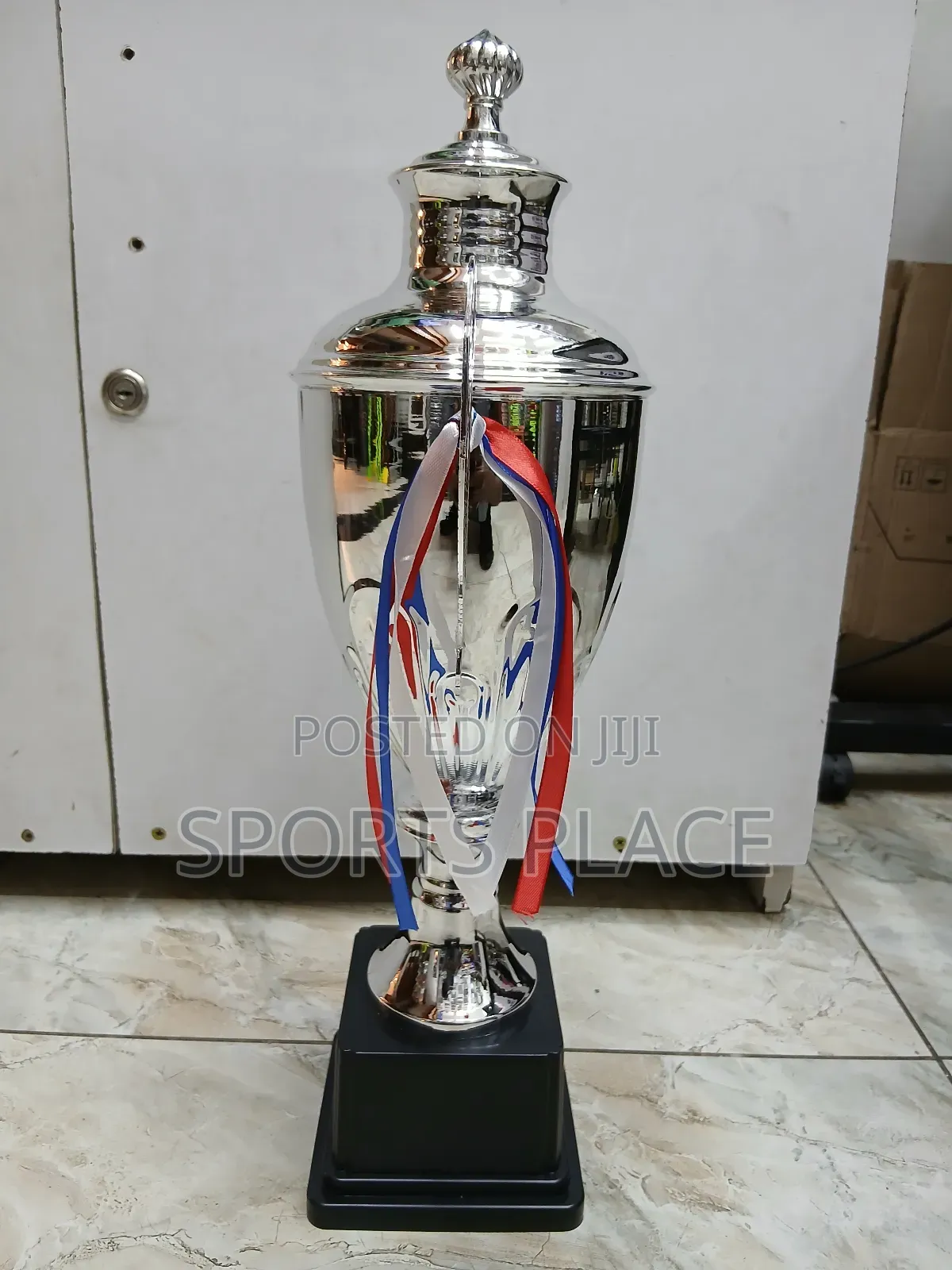 Magnificent Silver Trophy Award - 50cm
