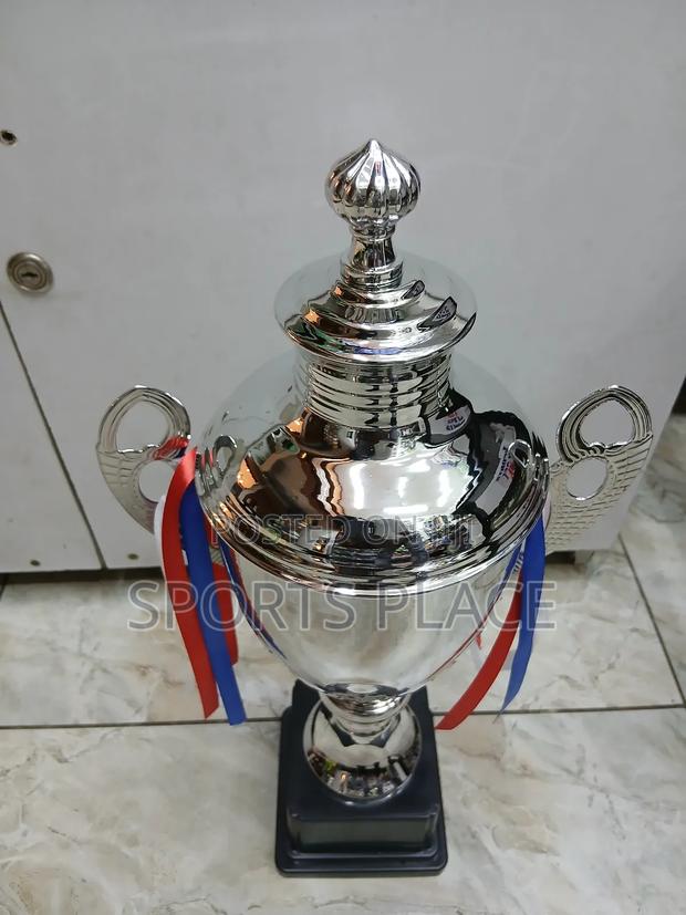 Magnificent Silver Trophy Award - 50cm - thumbnail 4