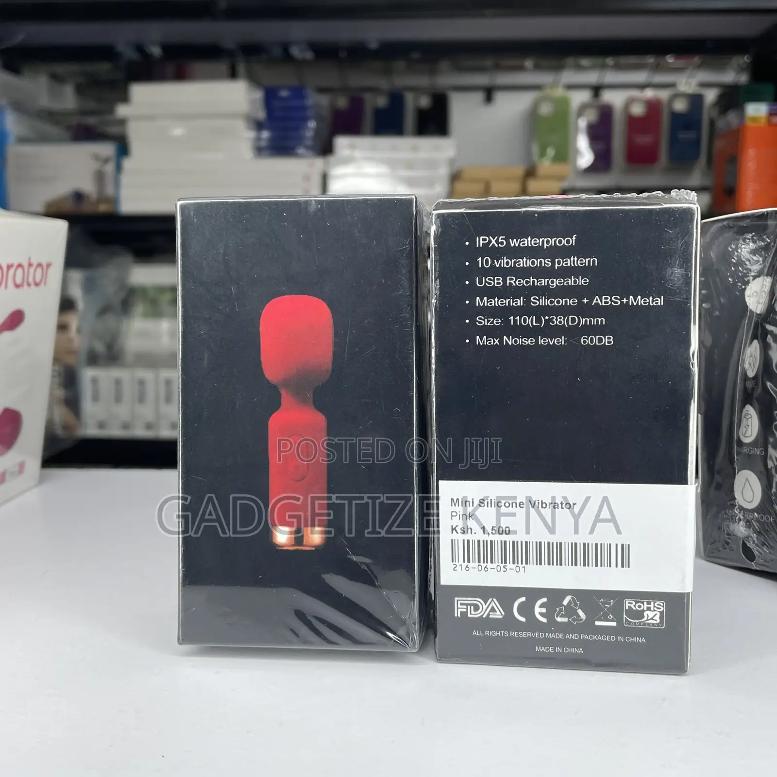 Mini Silicone Vibrator