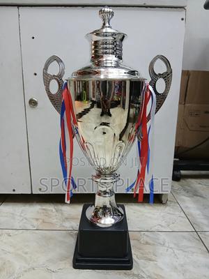 Big Silver Award Trophy - thumbnail 2