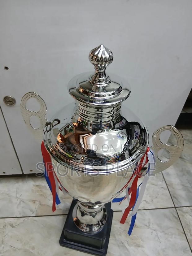 Big Silver Award Trophy - thumbnail 3