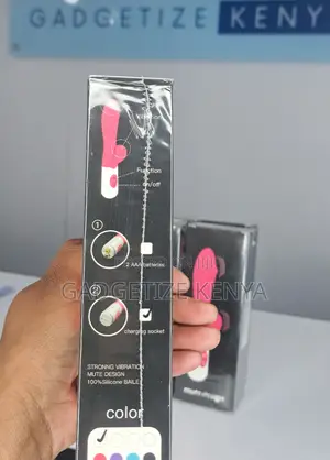 Silicone Dildo With Rabbit Vibrator