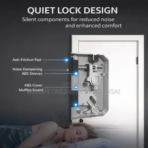 Black Door Handle Lock Set – Modern, Durable, Elegant