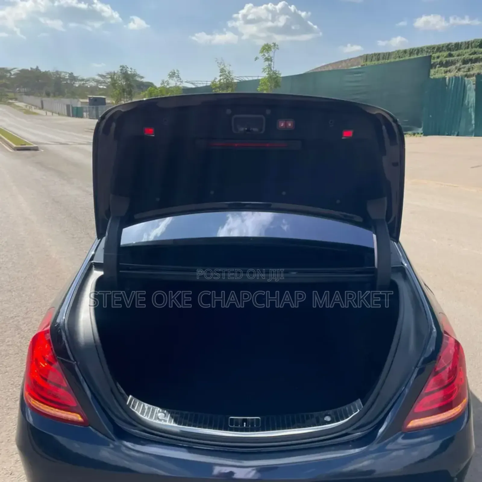 Mercedes-Benz S-Class S 500 4MATIC L (V222) 2017 Matt Black
