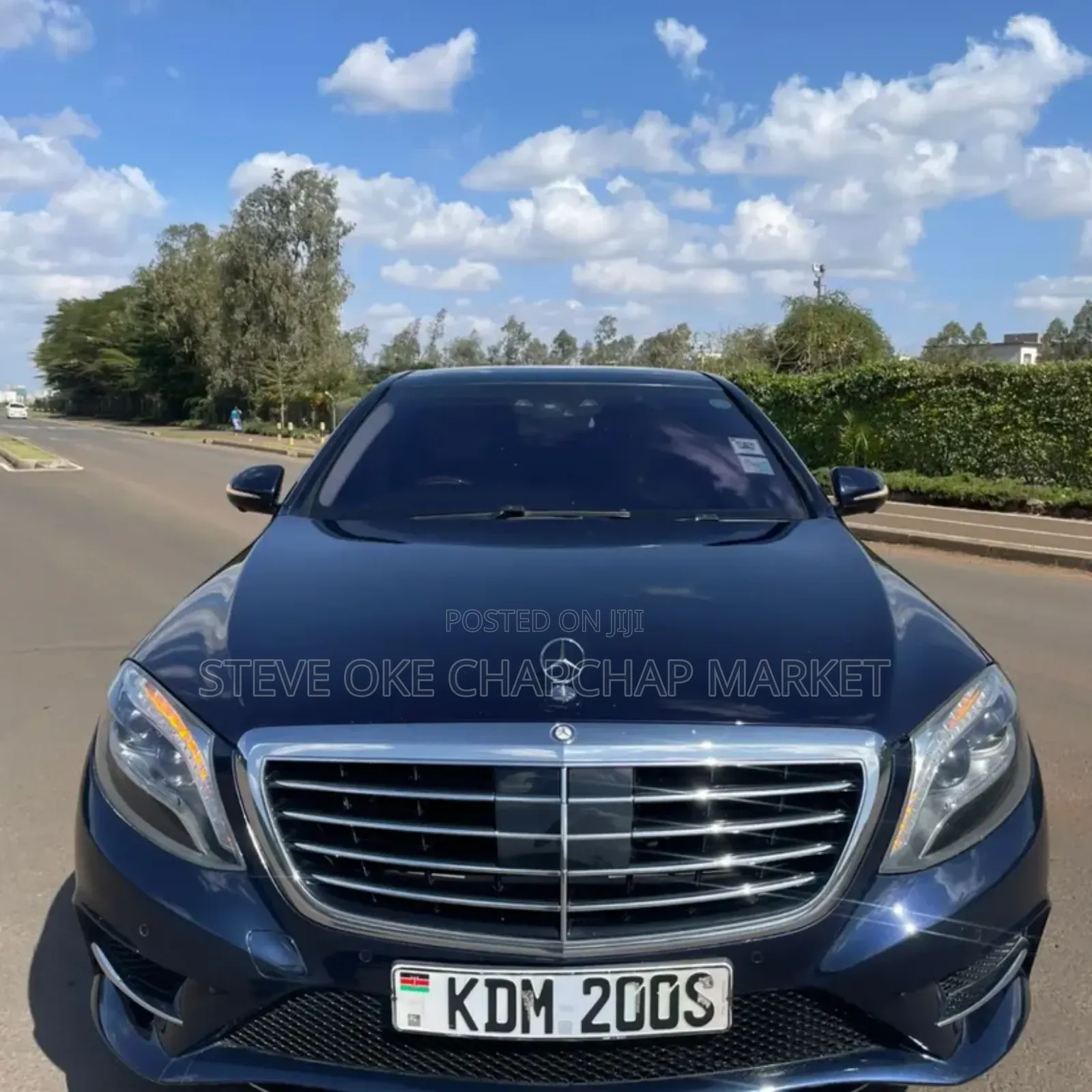 Mercedes-Benz S-Class S 500 4MATIC L (V222) 2017 Matt Black