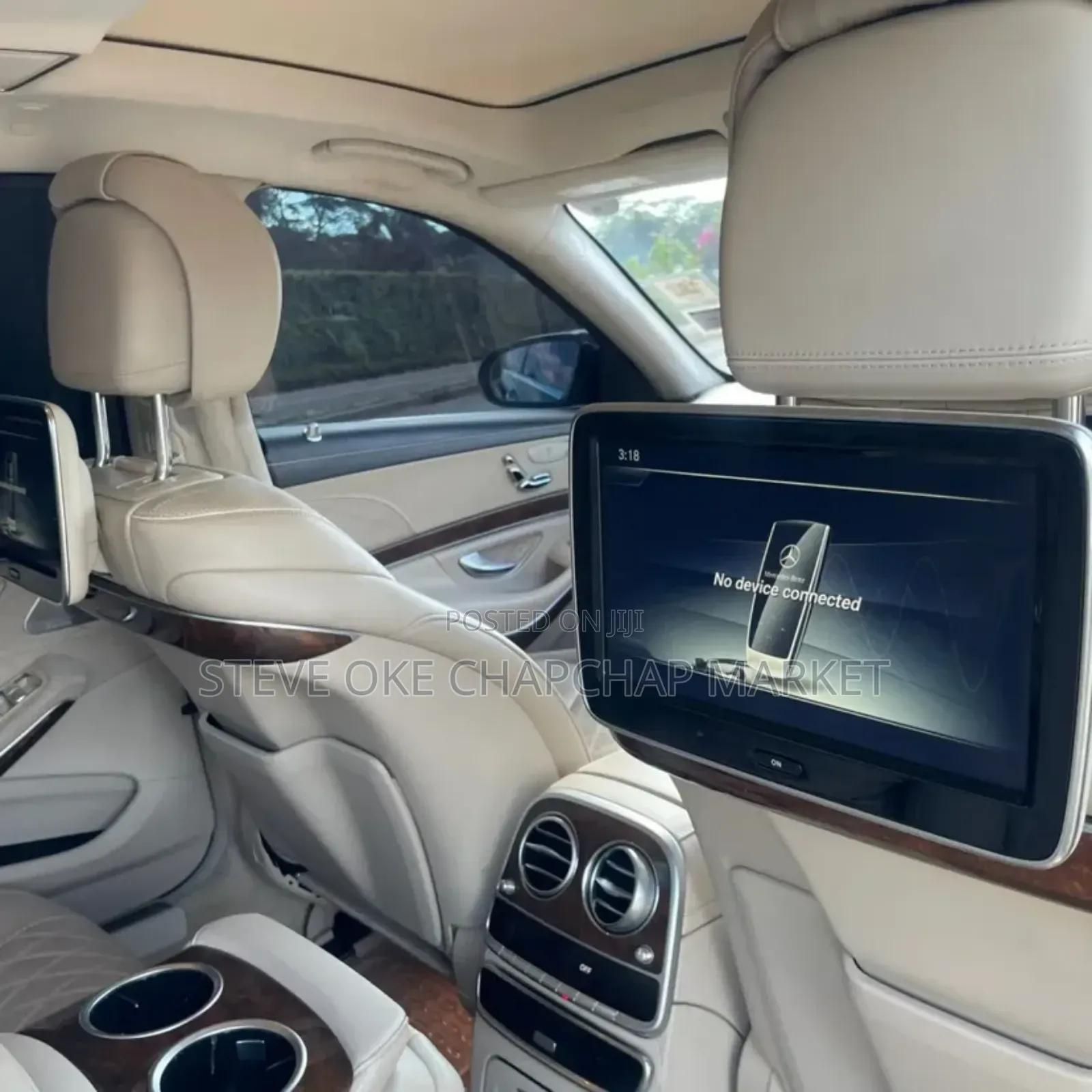 Mercedes-Benz S-Class S 500 4MATIC L (V222) 2017 Matt Black