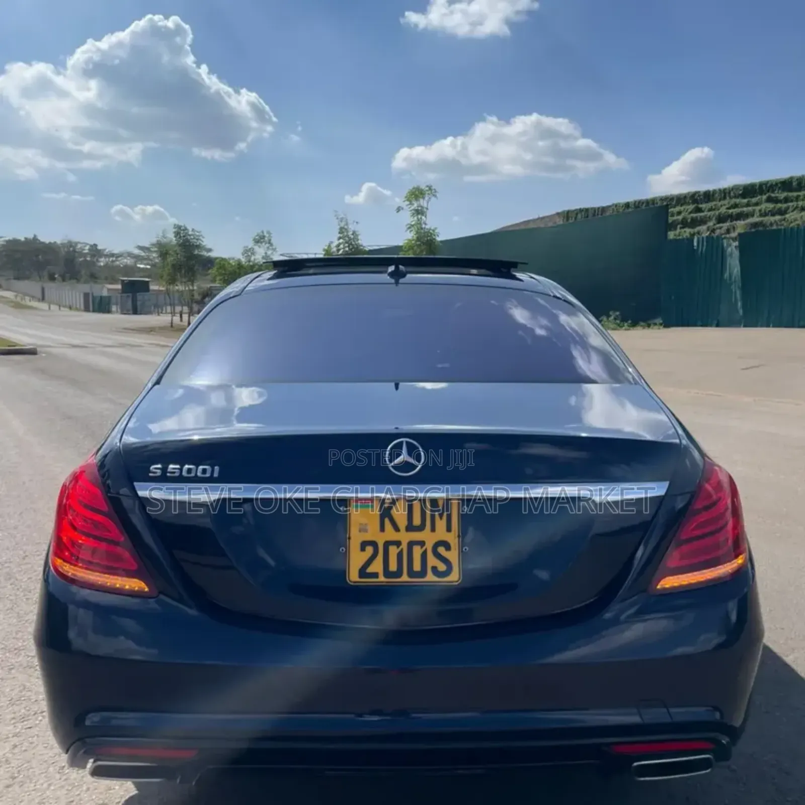 Mercedes-Benz S-Class S 500 4MATIC L (V222) 2017 Matt Black