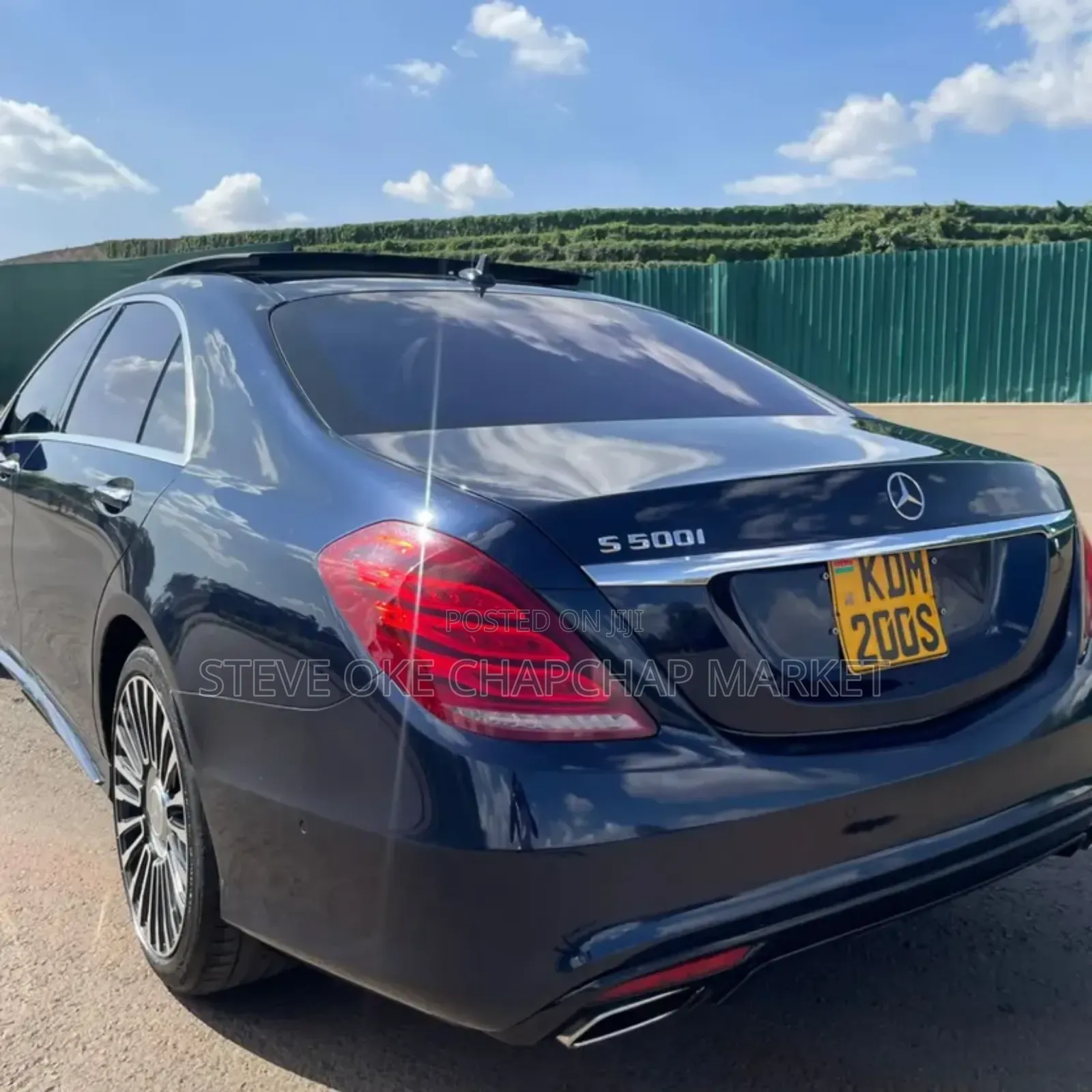 Mercedes-Benz S-Class S 500 4MATIC L (V222) 2017 Matt Black