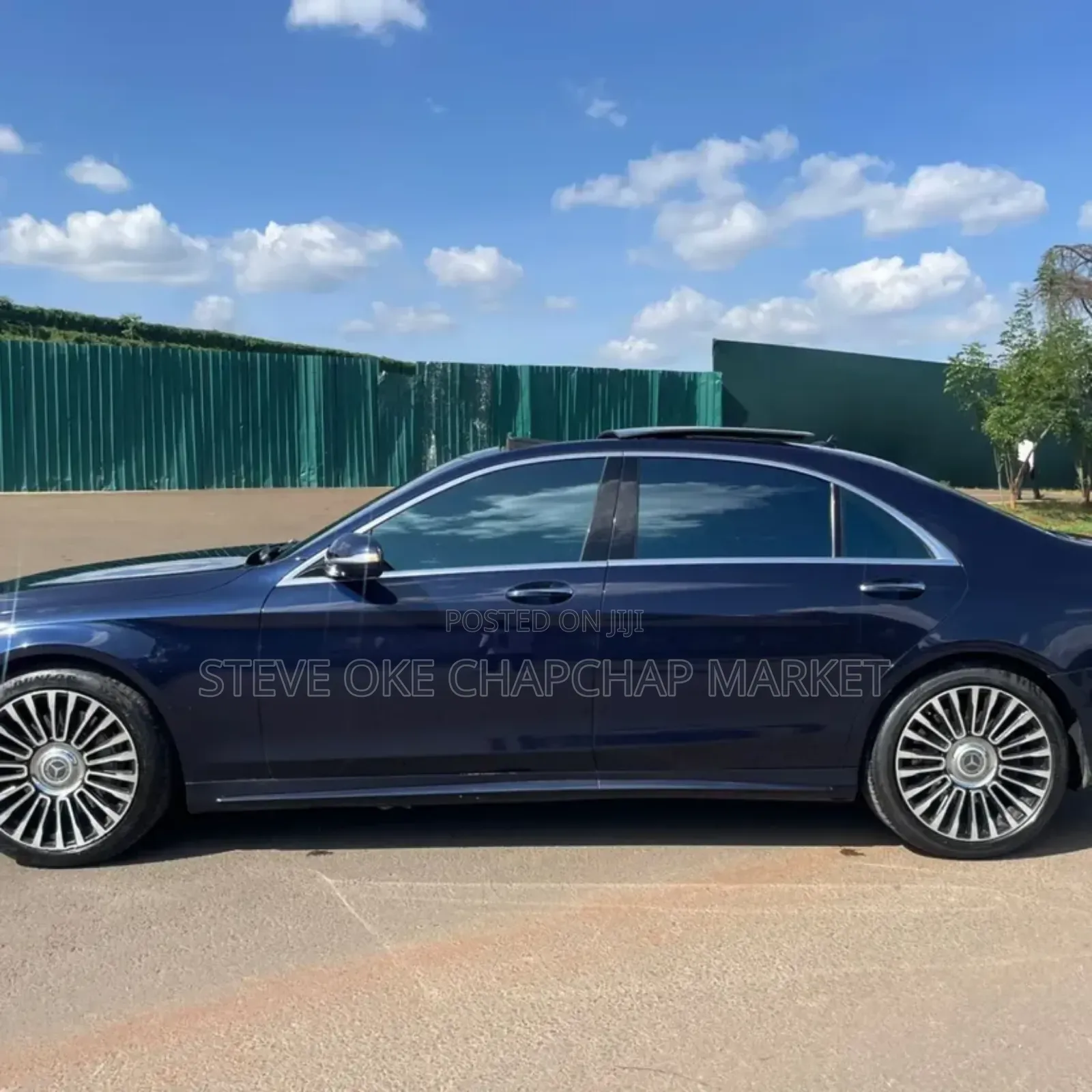 Mercedes-Benz S-Class S 500 4MATIC L (V222) 2017 Matt Black