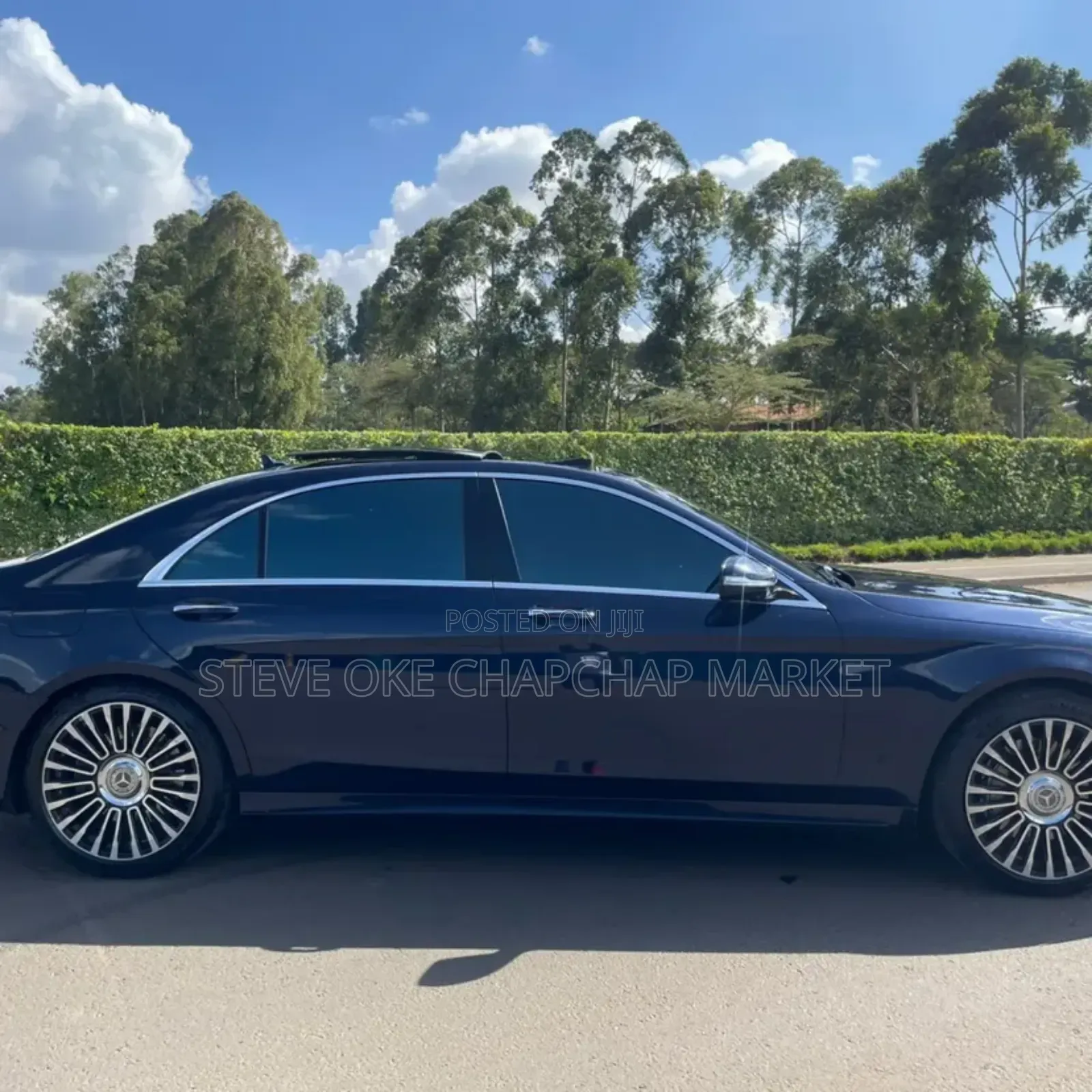 Mercedes-Benz S-Class S 500 4MATIC L (V222) 2017 Matt Black