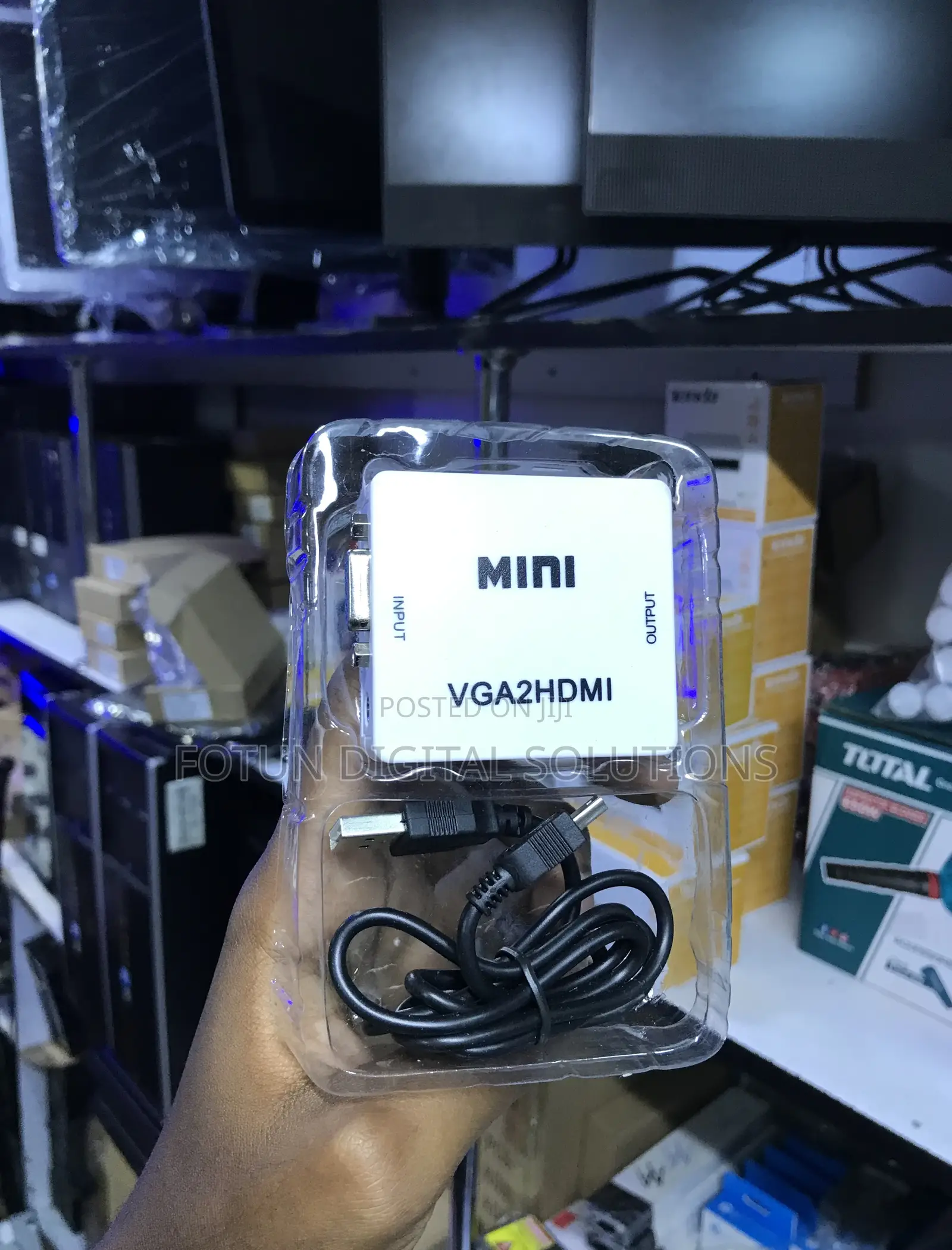 Vga to Hdmi Adapter Cable - Connect Old Computer to New Monitor/Tv