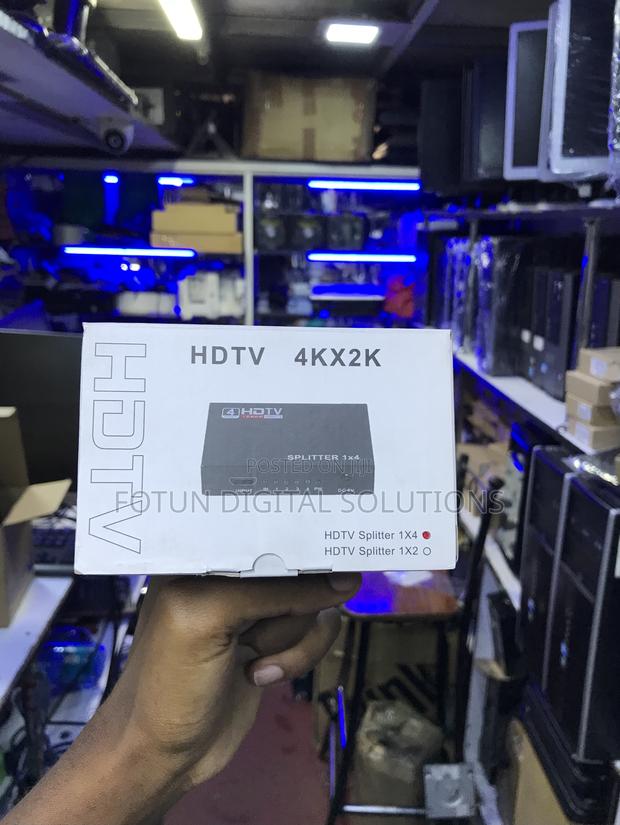 1 in 4 Out Hdmi Splitter - Distribute One Source to 4 TVS or Monitors - main view