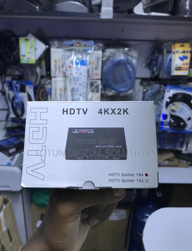 Hdmi Splitter 1 Source to 4 TVS-Plug Play for Conference Rooms Home
