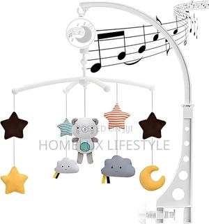 Baby Cot Hanging Musical Bed Bell Crib Wind Up Music
