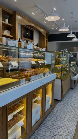 Bakery Pastry Bread Cakes Shop Shelf Shelves Fittings and Design
