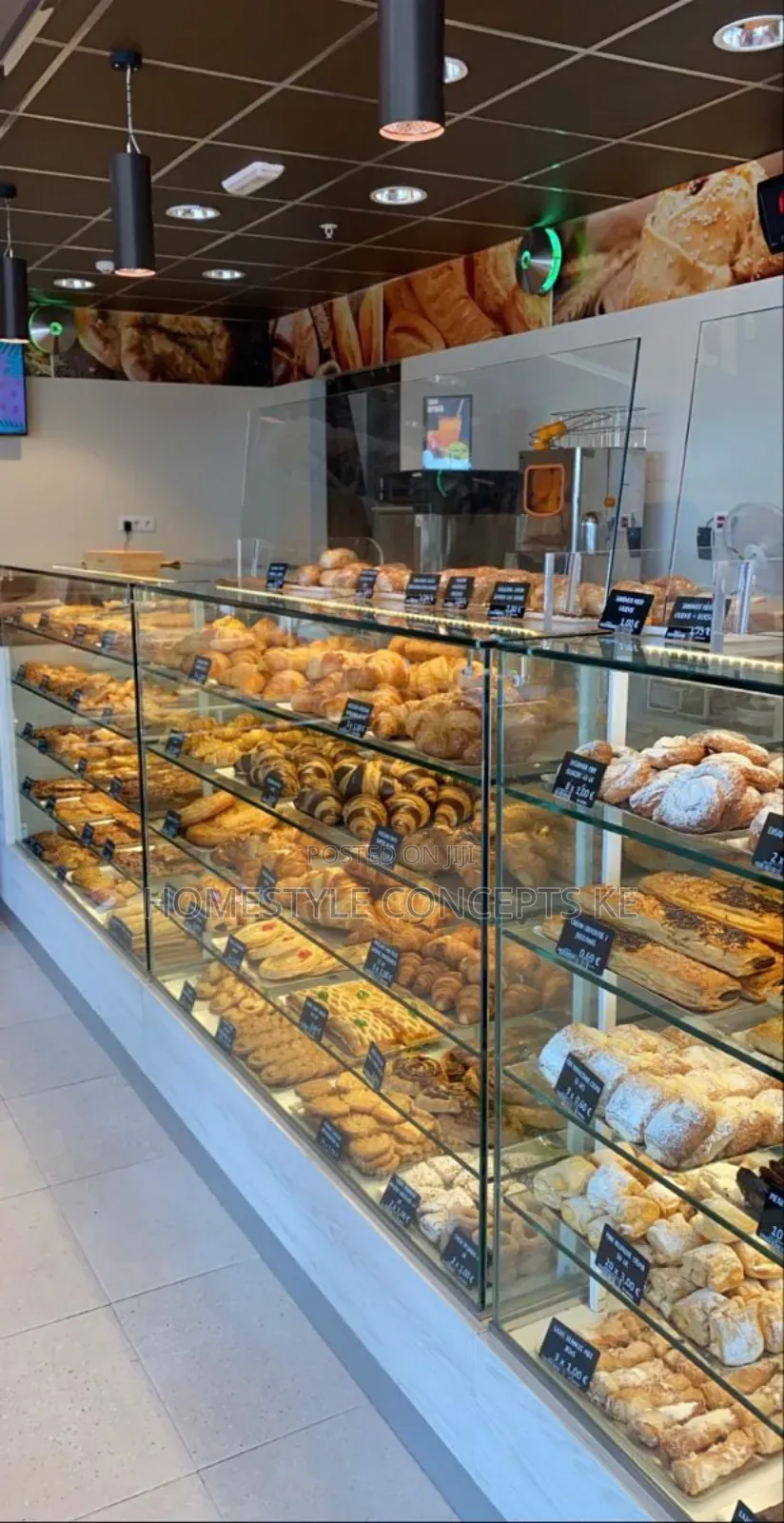 Cakes Pastries Bread Bakery Shop Interior Design Services