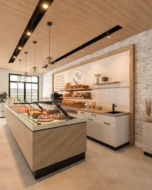 Cakes Pastries Bread Bakery Shop Interior Design Services