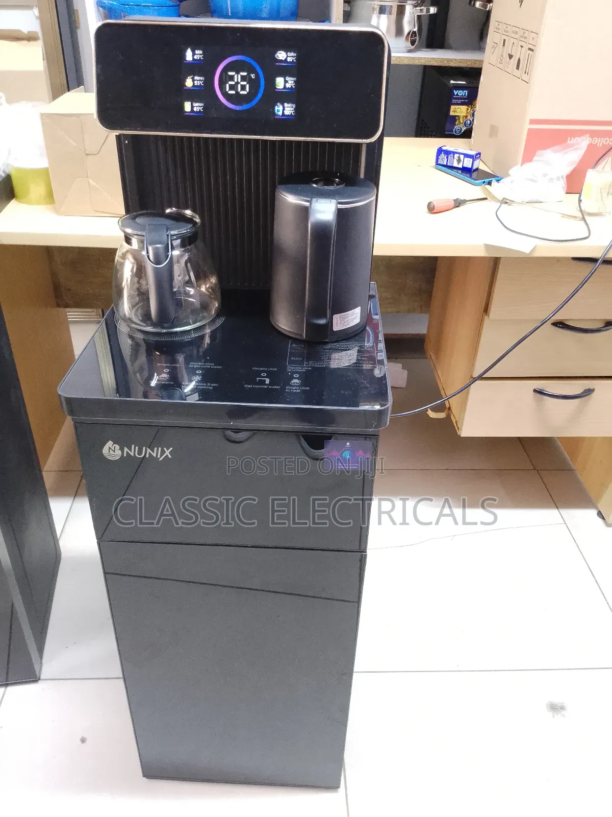 Nunix A3c Hot ,Cold Normal Water Dispenser With Voice Command