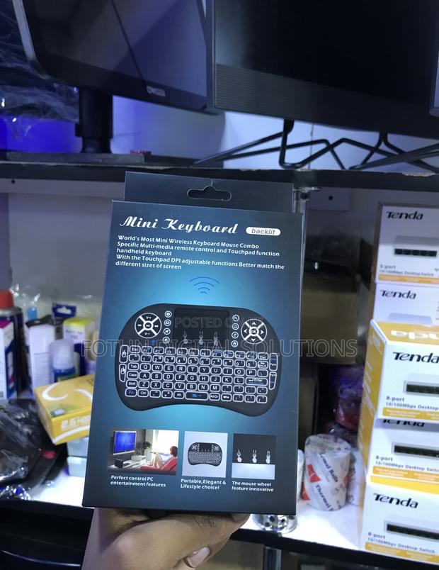 Mini Wireless Keyboard With Included Mouse - Portable Office