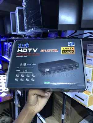 8-Port Hdmi Distribution Amplifier-1 Input 8 Output Splitter Withpower