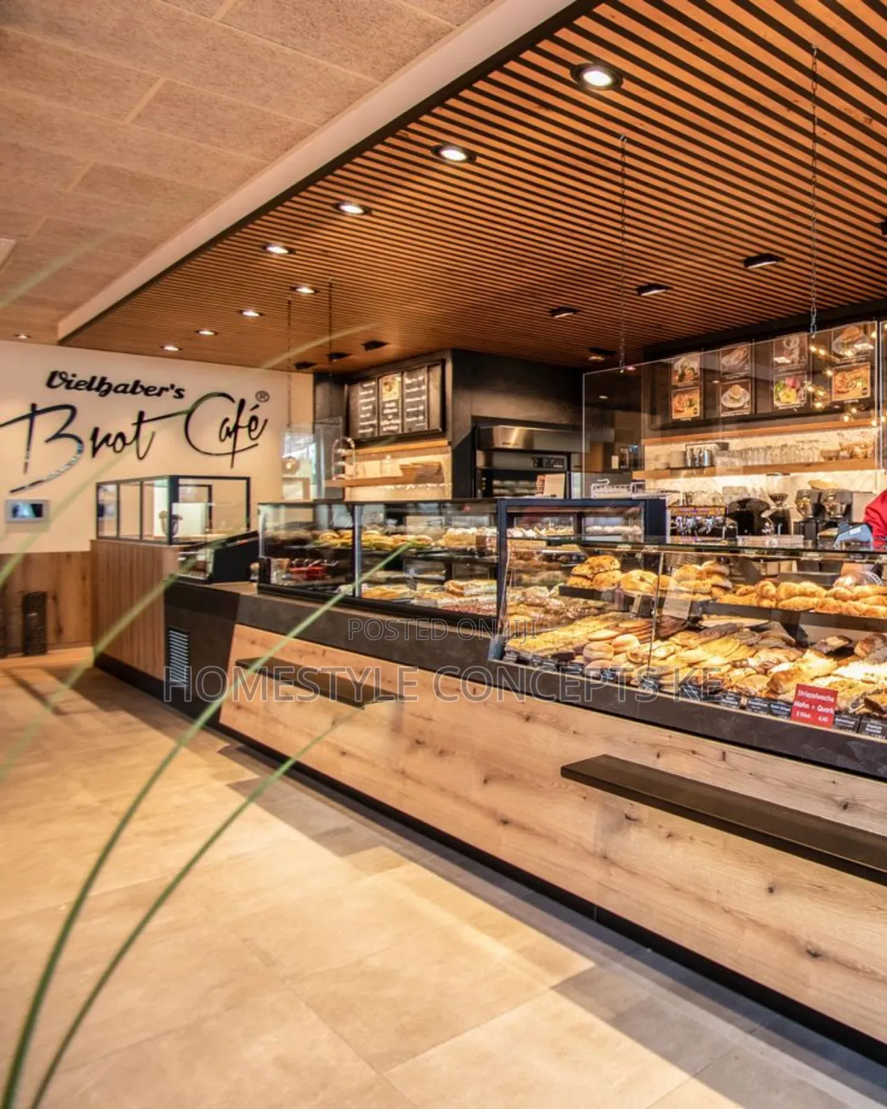 Modern Pastry Cake Bread Bakery Shop Design Services