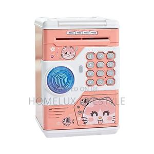 Kids Piggy Bank Password Protection Automatic Saving Bank Toy H8k