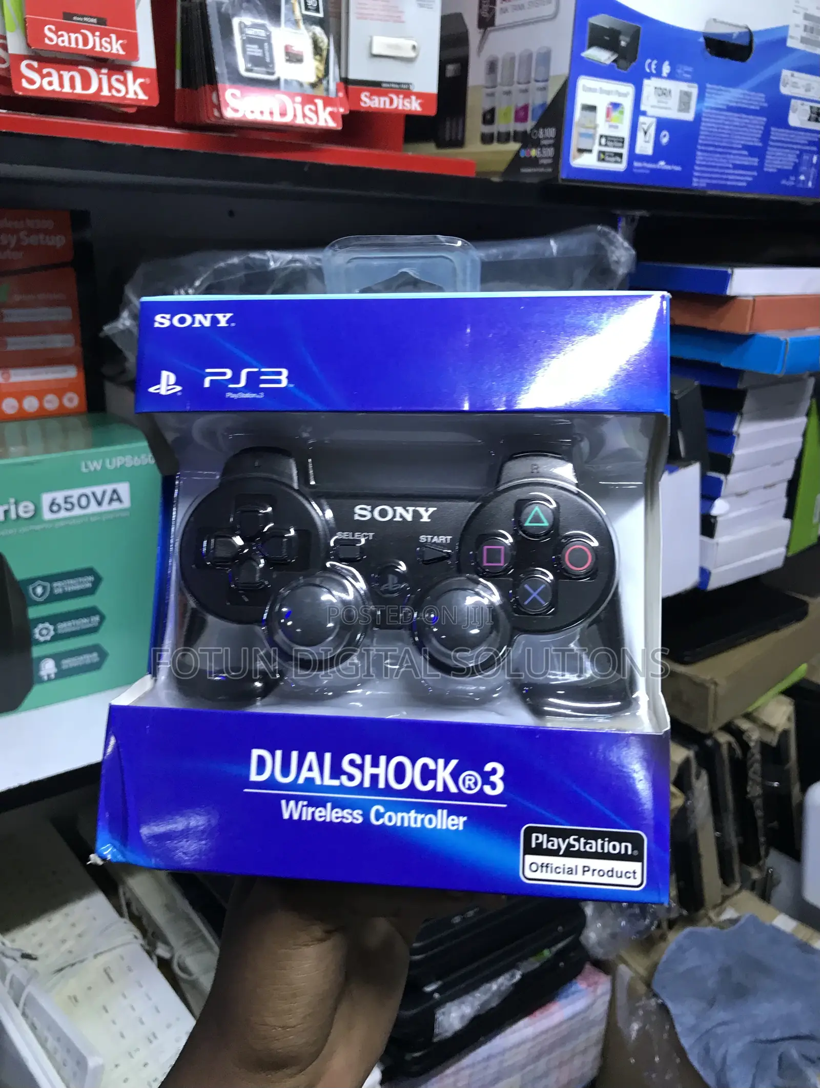 Sony Dualshock 3 Wireless Controller for Ps3 - Usb/Bluetooth