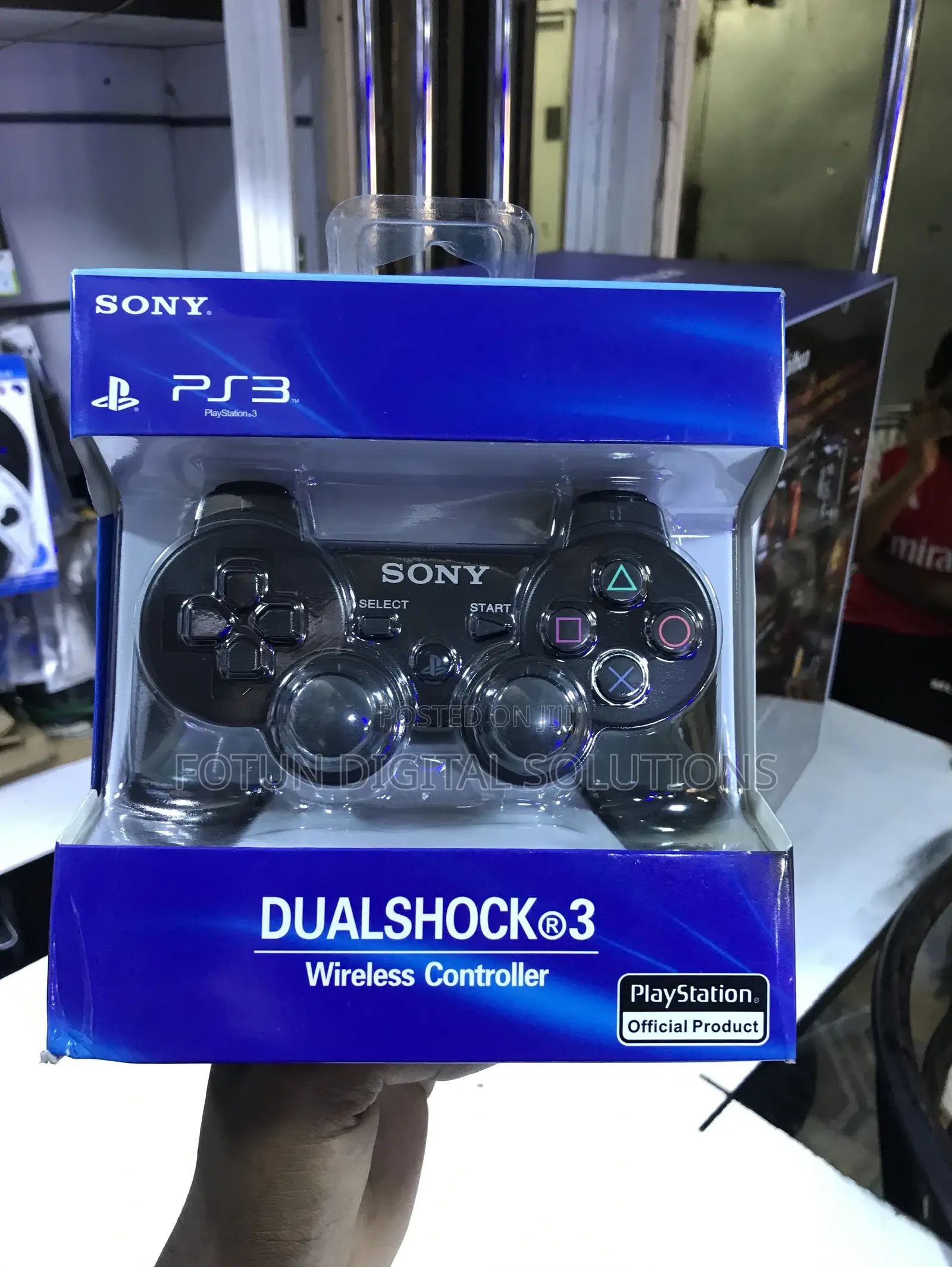 Original Playstation 3 Dualshock 3 Controller - Black/Other Colors Ava