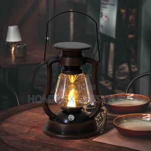 Vintage Solar Powered Lantern - main view