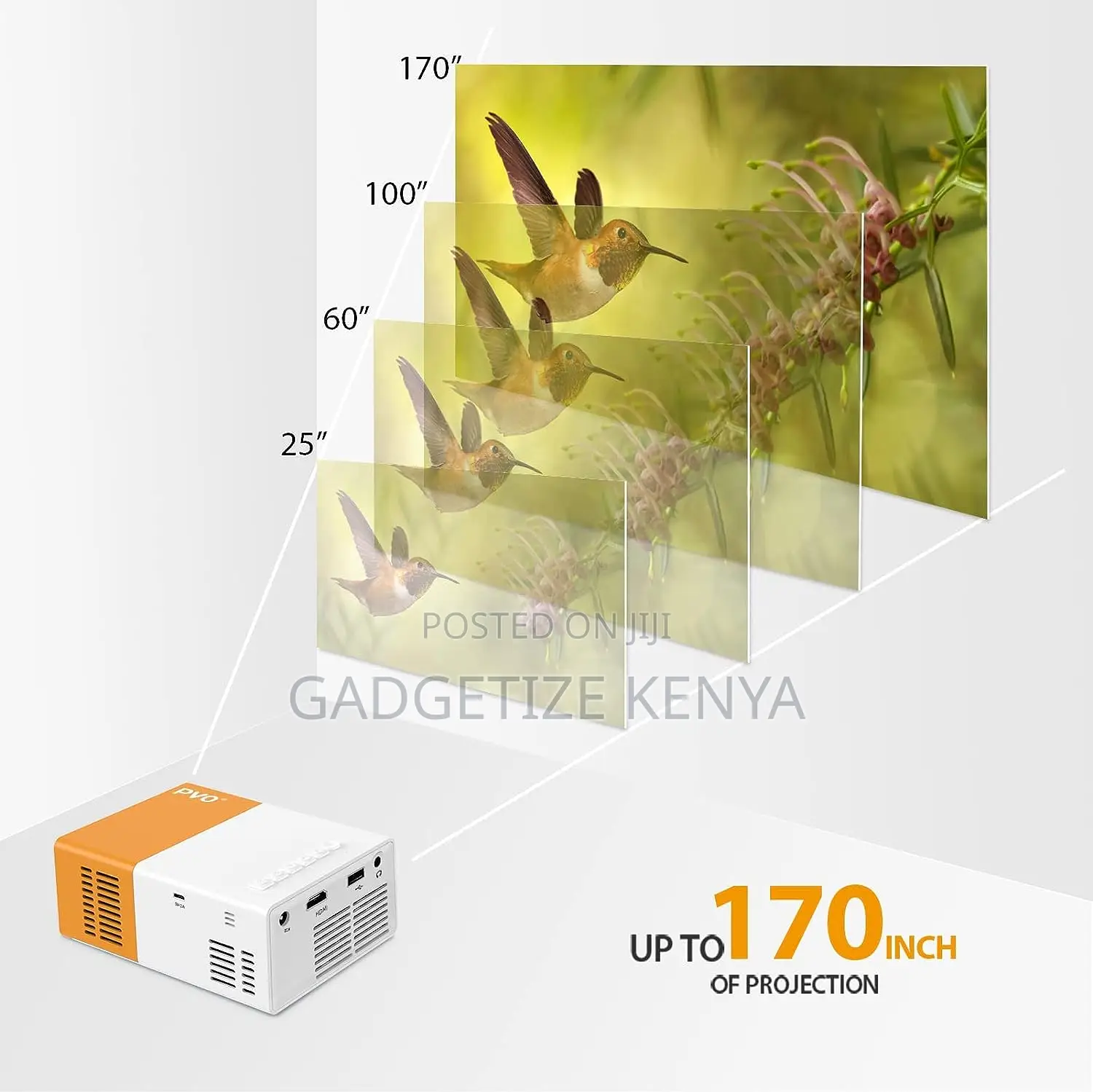 Yg300 Pro Pvo Portable Mini Projector