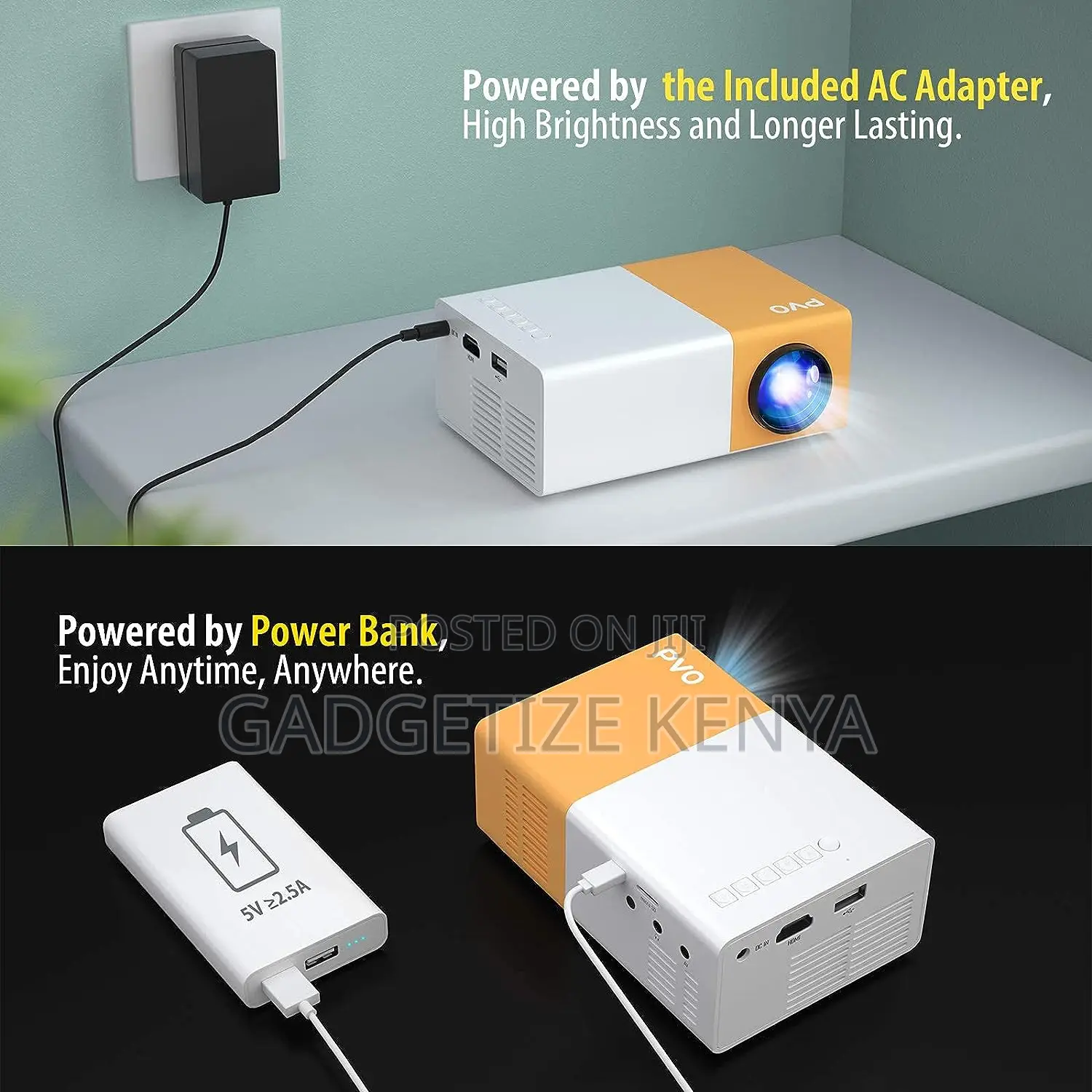 Yg300 Pro Pvo Portable Mini Projector