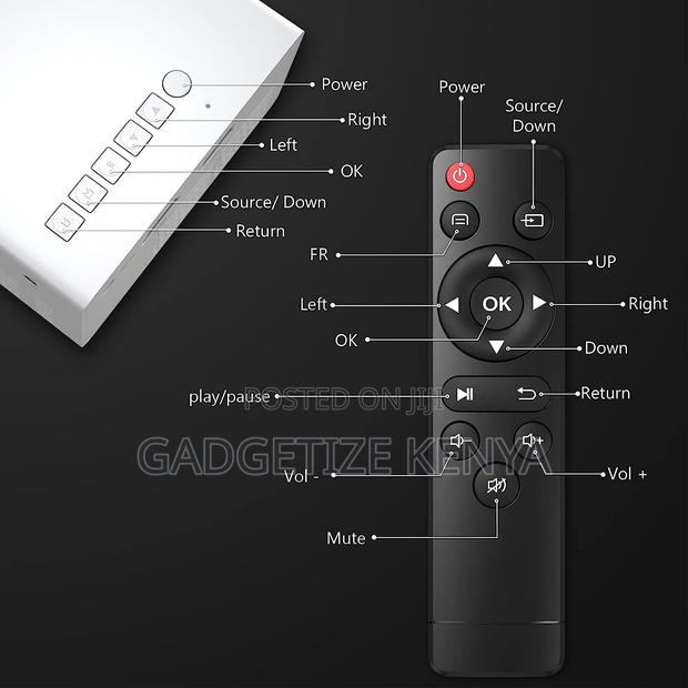 Yg300 Pro Pvo Portable Mini Projector - thumbnail 14
