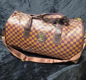 Golden Brown Louis Vuitton Keepall Travel Bag - thumbnail 2