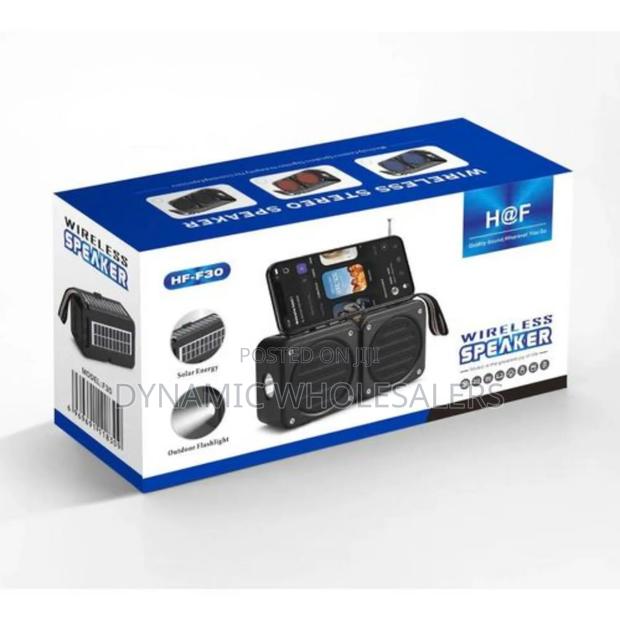 H at F Hf-F30 Portable Solar Bluetooth Speaker