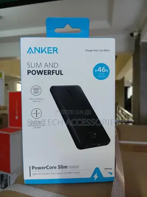 Anker Powercore Slim 10000mah Power Bank A1229h15 Black