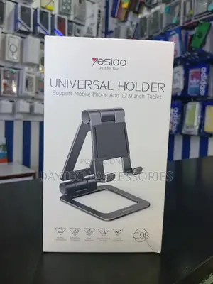 Yesido C98 Aluminium Alloy Tablet and Phones Holder - Black