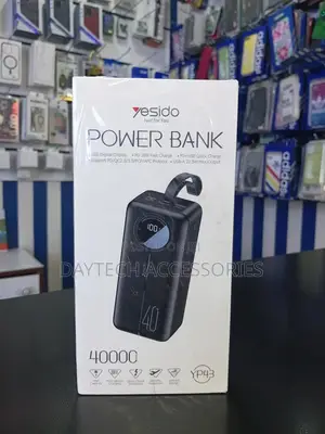 Yesido Yp43 40000mah Fast Charging High Capacity Power Bank
