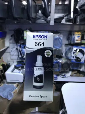 Genuine Epson 664 Ink Cartridges - Original T6641 Black T664 Color